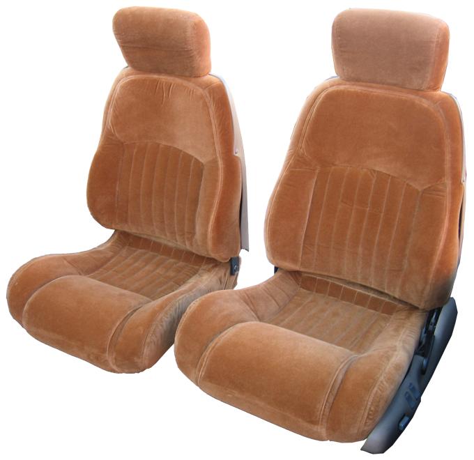 Acme Auto Front and Rear Seat Upholstery with Solid Rear Back Rest U411