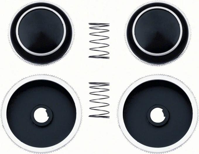 AMD Radio Knobs, 4 Piece Set for AM/FM, 70-81 Firebird K-K575