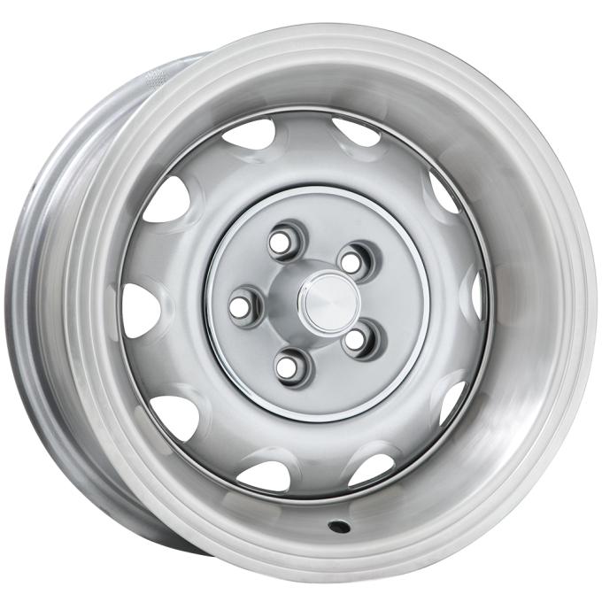 Wheel Vintiques 15x7 Chrysler Rallye Silver 5x4.5" bolt 4.25" backspace 56-5712044
