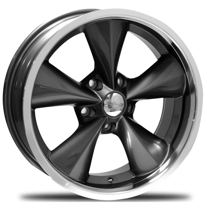Boyd Coddington 18x8 Junkyard Dog Gunmetal / Machined Lip 5x5 BS 4.5 BP BC1-887345G