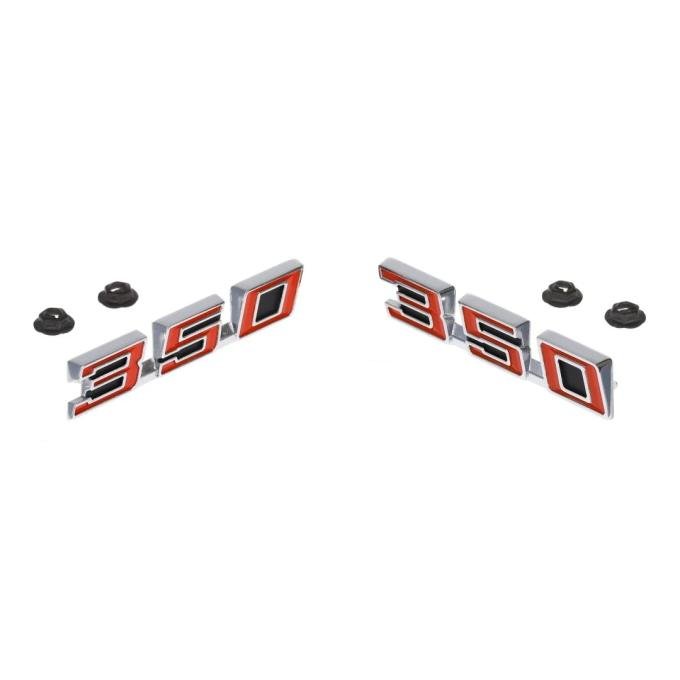 AMD Hood Emblems, 350, Pair, 67-69 Firebird K-F1252