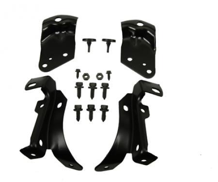 Classic Headquarters Standard. Bumper Bracket Set, 16 Pieces W-549