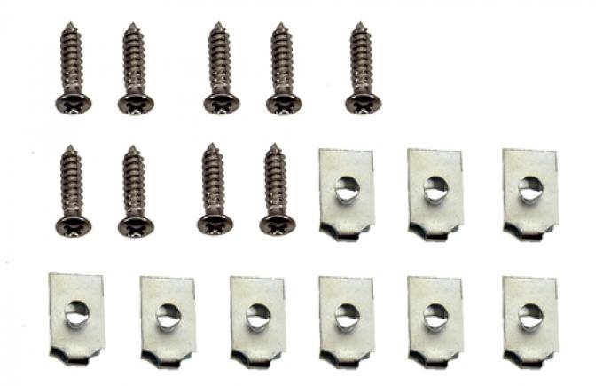 Classic Headquarters Camaro Upper Grille Stiffener Mounting Kit H-155