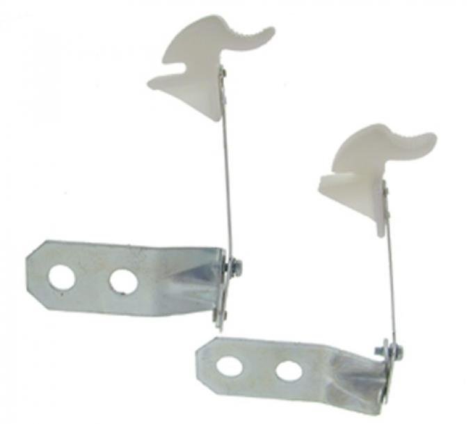 Classic Headquarters Convertible Hold Down Brackets, Pair W-169