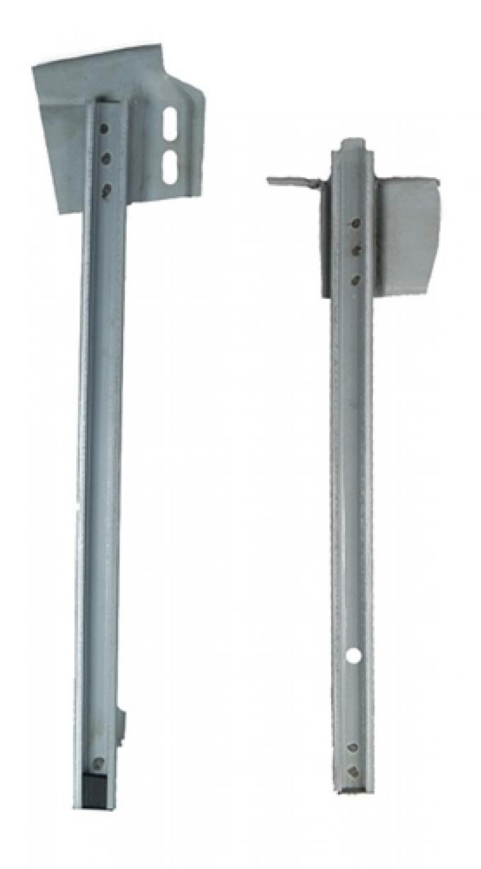 Classic Headquarters Left Hand Door Window Tracks, Front & Rear R-254