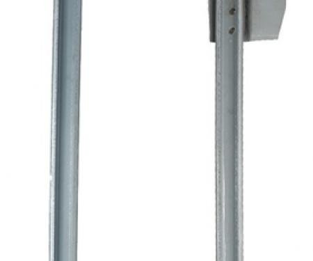 Classic Headquarters Left Hand Door Window Tracks, Front & Rear R-254