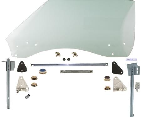 Classic Headquarters F-Body Left Hand, Door Window Assembly, Clear R-272