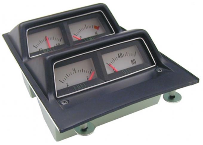 Classic Headquarters Console Gauge Assembly without Low Fuel W-660