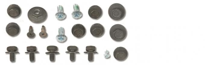 Classic Headquarters F-Body Door Hardware Mounting Bolt Kit, 20 Pieces H-181