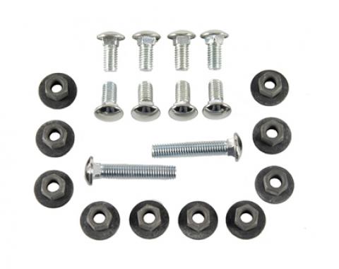 Classic Headquarters Camaro Chrome Bumper Bolt and Nut Set W-240A