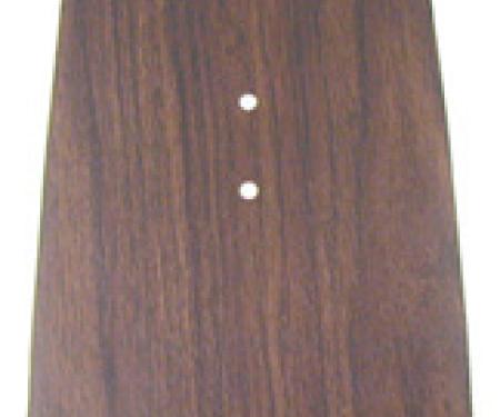 Classic Headquarters Forward Console Plate, Walnut W-619