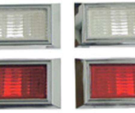 Classic Headquarters Sidemarker Lens and Bezel Kit (8 Pcs) W-948