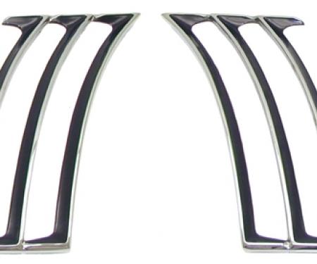 1969 Chevrolet Camaro with Style Trim Group or RS Quarter Panel Louver / Ornament Set
