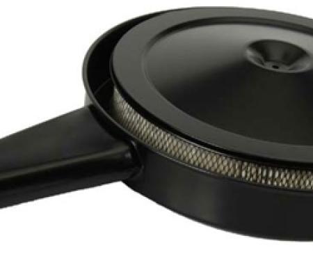 Classic Headquarters Cowl Air Cleaner Assembly-Flat Bottom W-058