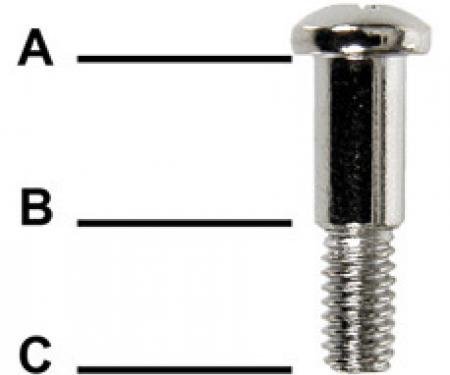 Classic Headquarters Camaro Rallysport Park, 69 B/U Lens Screws 4 W-226