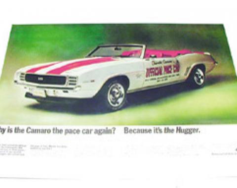 Classic Headquarters Pace Car Poster W-159