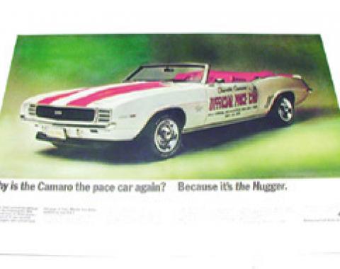 Classic Headquarters Pace Car Poster W-159