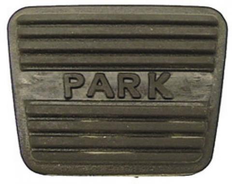 Classic Headquarters (Large) Park Brake Pedal Pad with "Park" Logo W-229