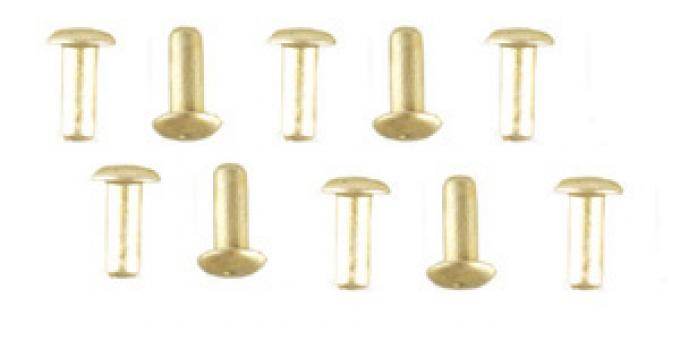 Classic Headquarters Rivets, for Gauge Faces, Pack (10) W-134