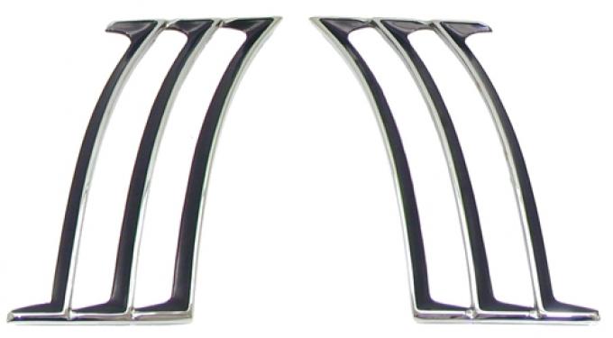 1969 Chevrolet Camaro with Style Trim Group or RS Quarter Panel Louver / Ornament Set