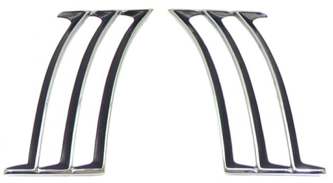 Classic Headquarters Camaro 1/4 Panel Louvers, Pair W-446A