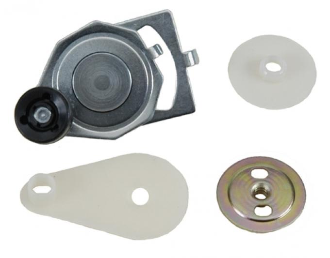 Classic Headquarters F-Body Door Glass Roller Assembly, Front W-021