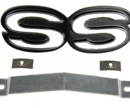 Classic Headquarters SS with Rallysport Grill Emblem & Retainer W-867