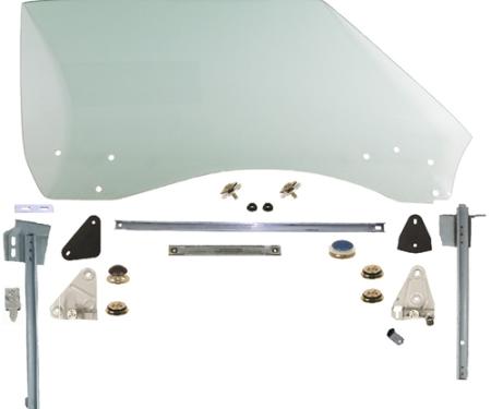Classic Headquarters F-Body Right Hand, Door Window Assembly, Tinted R-273
