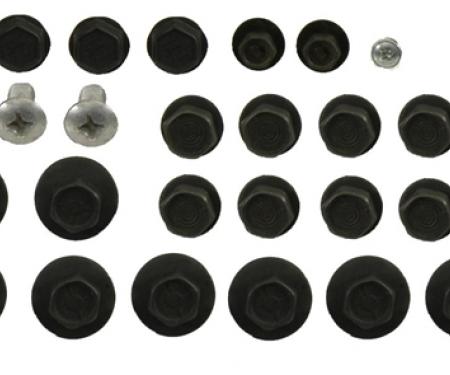 Classic Headquarters F-Body Door Hardware Mounting Bolt Kit, 25 Pieces H-183