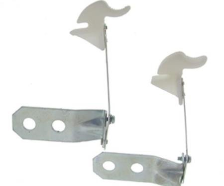 Classic Headquarters Convertible Hold Down Brackets, Pair W-169