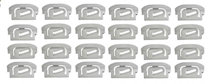 Classic Headquarters F-Body Plastic Rear Window Clip Set (24) R-523