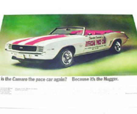 Classic Headquarters Pace Car Poster W-159