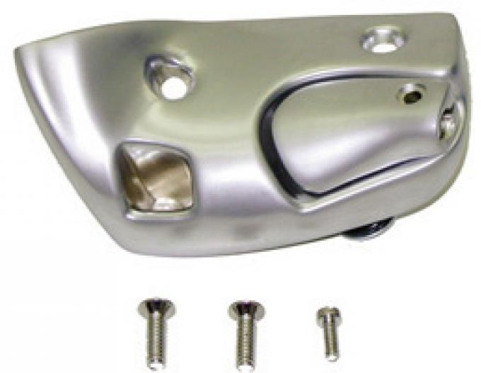 Classic Headquarters Right Hand Convertible Sunvisor Bracket-Satin W-334