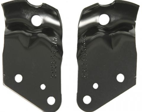 Classic Headquarters Outer Front Bumper Brackets, Pair W-556
