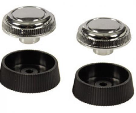 Classic Headquarters Radio Knob Set-Stereo (4 Pc) W-855