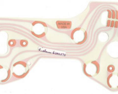 Classic Headquarters Instrument Circuit Board, 67-8 F-Body without Tach W-523