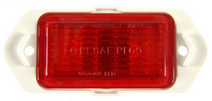 Classic Headquarters Sidemarker Lamp Assembly. Red W-766