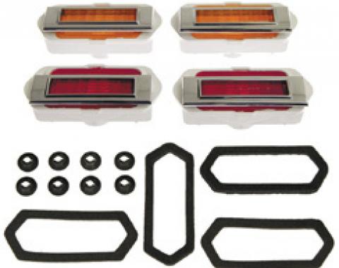 Classic Headquarters Side Marker Lamp Kit (Complete) W-768A