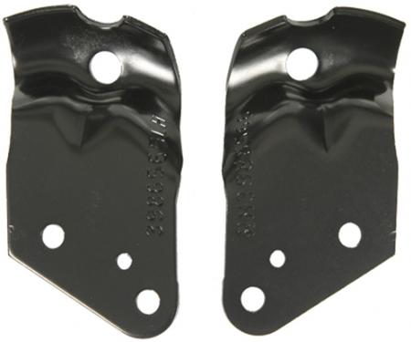 Classic Headquarters Outer Front Bumper Brackets, Pair W-556