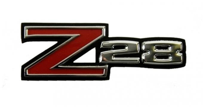 Classic Headquarters Z-28 Fender Emblem with Adhesive Back, Each W-024Z