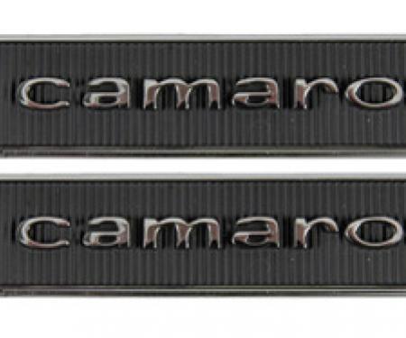 Classic Headquarters Standard Door Panel 'Camaro' Emblem, Pair W-094