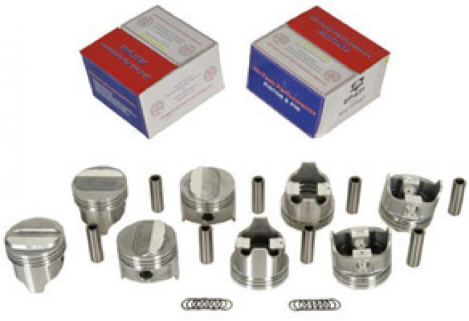 Classic Headquarters 302 Piston Set (8) Standard EP-630