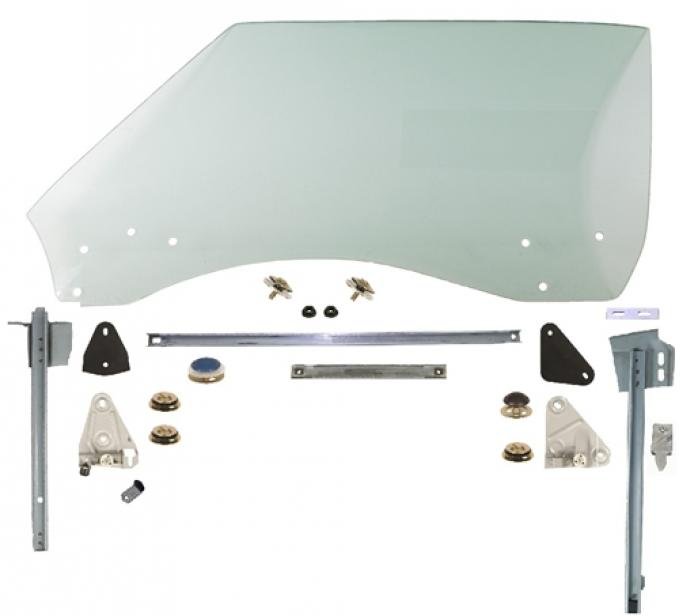 Classic Headquarters F-Body Left Hand, Door Window Assembly, Tinted R-274