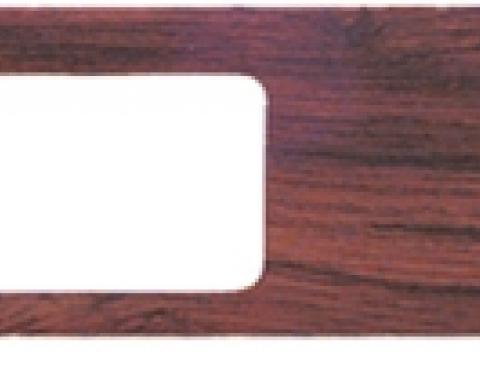 Classic Headquarters Dash Wiper Woodgrain Plate W-385