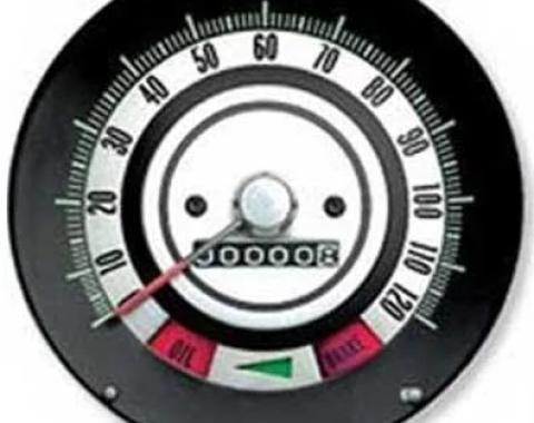 AMD Speedometer, 120 MPH without Speed Warning, 68 Camaro K-6481843