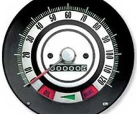 AMD Speedometer, 120 MPH without Speed Warning, 68 Camaro K-6481843