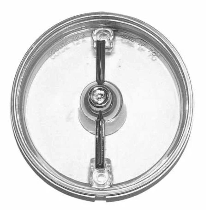 AMD Parking Lamp Lens, With Trim, LH or RH, 70-73 Camaro RS T-A6750