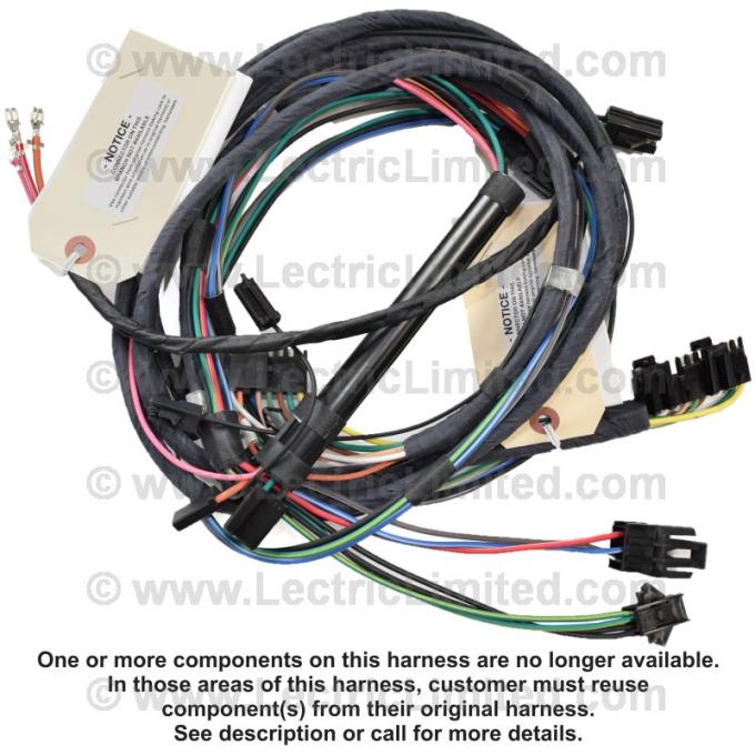Lectric Limited 1976 Pontiac Firebird Rear Body Intermediate Harness 38581