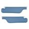 Legendary Auto Interiors 1968 Pontiac Firebird Hardtop Sunvisors SV68GF