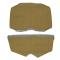 Legendary Auto Interiors 1968-1969 Pontiac Firebird "Deluxe" Fixed Htp Rear Upholstery AA68GFD0048